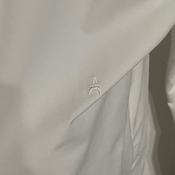 ADAY Something Borrowed Shirt Technical Silk Machine Wash UPF 50+ Wrinkle Free L - Picture 11 of 11